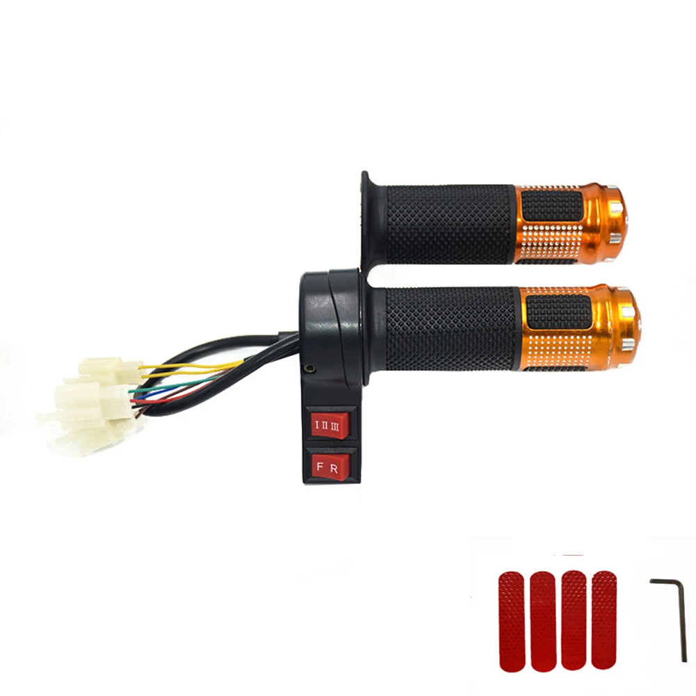 Motorcycle Scooter Modified Universal Throttle Grip Handle Handlebar Throttle Non-slip Electric Bicycle Accelerator Twists Grip
Motorcycle Scooter Modified Universal Throttle Grip Handle Handlebar Throttle Non-slip Electric Bicycle Accelerator Twists Grip