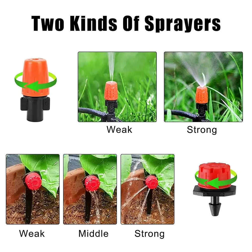 Garden Watering System Drip Irrigation Kit With Timer 158PCS Garden Irrigation System With Adjustab Drip Watering
Garden Watering System Drip Irrigation Kit With Timer 158PCS Garden Irrigation System With Adjustab Drip Watering