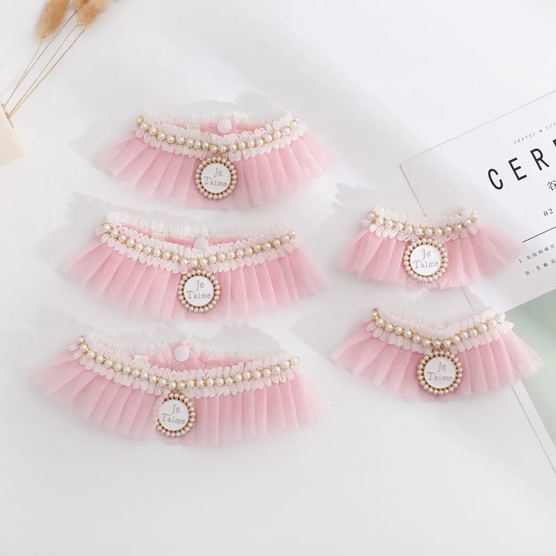 Pink Veil Pet Dog Collars Pearl Bow Tie Animal Party Small Medium Puppy Neck Wear Fancy Ribbon Costume Item Cat Neck Accessories
Pink Veil Pet Dog Collars Pearl Bow Tie Animal Party Small Medium Puppy Neck Wear Fancy Ribbon Costume Item Cat Neck Accessories