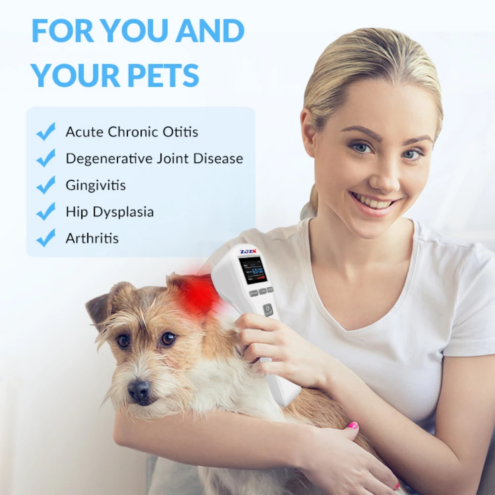 ZJZK Handheld 650nm 808nm Cold Laser Therapy Home Use 3000mAh for Joint Pain Relief Physical Therapy Rehabilitation Dogs Cats
ZJZK Handheld 650nm 808nm Cold Laser Therapy Home Use 3000mAh for Joint Pain Relief Physical Therapy Rehabilitation Dogs Cats