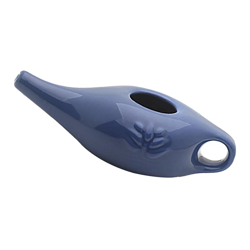

Ceramic Neti Pot Nose Washing Professional Leakproof Spout Removing Tools Cleaning Outdoor Hiking Accessories Blue