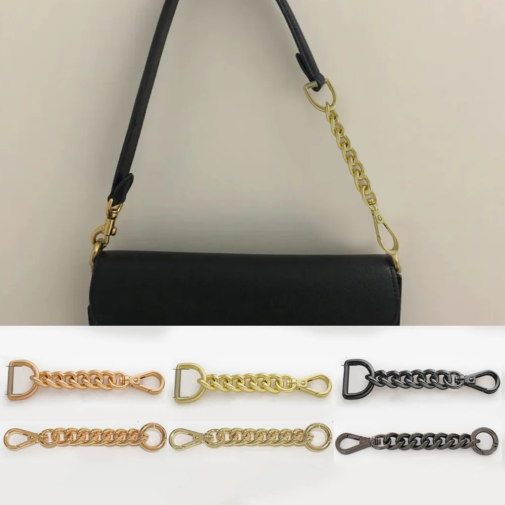 Metal Bag Belt Extension Chain Durable Simplicity Bag Shoulder Short Chain Detachable Woman Bag Transformation Accessories
Metal Bag Belt Extension Chain Durable Simplicity Bag Shoulder Short Chain Detachable Woman Bag Transformation Accessories