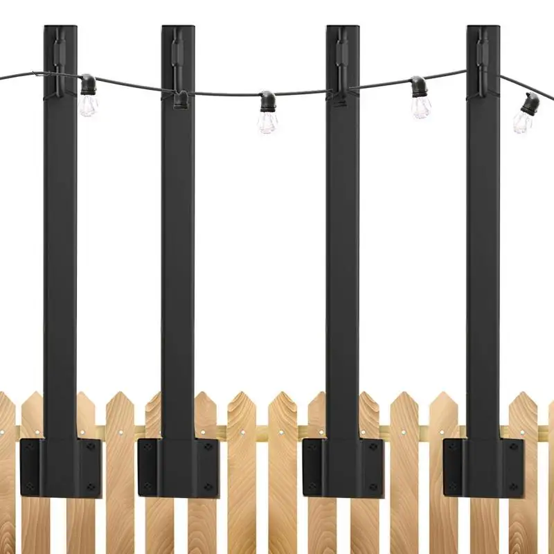 String Light Poles 4Pcs Outsides Adjustable String Lights Poles Fast Disassembly Small Size Freestanding Poles For Walls Fences
String Light Poles 4Pcs Outsides Adjustable String Lights Poles Fast Disassembly Small Size Freestanding Poles For Walls Fences