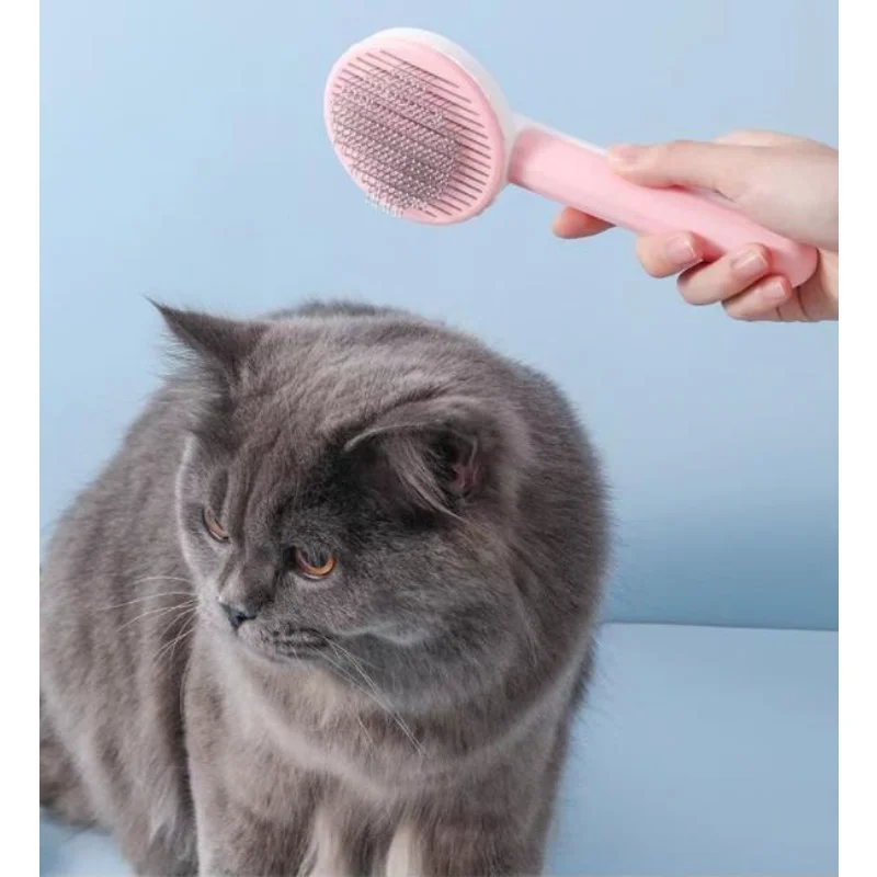 Cat Brush Pet Grooming Brush for Cats Remove Hairs Pet Cat Hair Remover Pets Hair Removal Comb Puppy Kitten Grooming Accessories
Cat Brush Pet Grooming Brush for Cats Remove Hairs Pet Cat Hair Remover Pets Hair Removal Comb Puppy Kitten Grooming Accessories