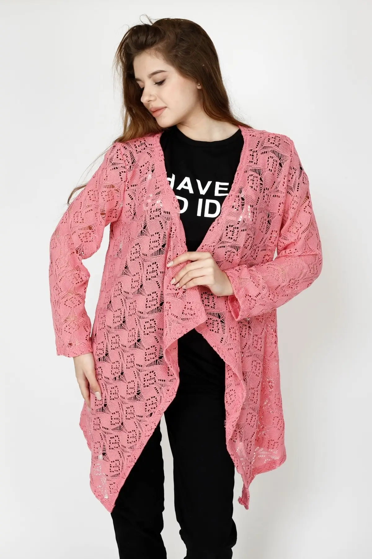 Women's Cardigan embroidery metrical Casual Knitted Quality Fashion Cardigan Sweaters Loose Sweater Jumper
Women's Cardigan embroidery metrical Casual Knitted Quality Fashion Cardigan Sweaters Loose Sweater Jumper