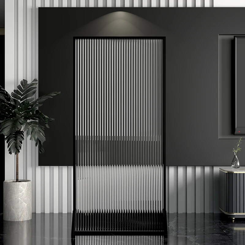 Light luxury screen partition living room tempered glass porch decoration stainless steel screen customization
Light luxury screen partition living room tempered glass porch decoration stainless steel screen customization