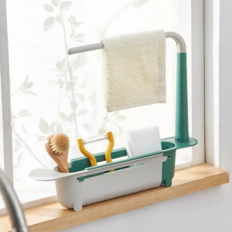 Telescopic Kitchen Sink Shelf Dish Drying Rack Storage Dish Drainer Rack Sink Organizer Sponge Towel Holder Kitchen Organizer
Telescopic Kitchen Sink Shelf Dish Drying Rack Storage Dish Drainer Rack Sink Organizer Sponge Towel Holder Kitchen Organizer