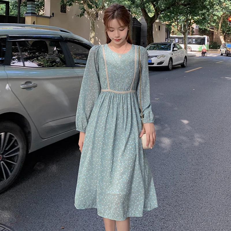 Autumn Winter Casual Long Sleeve Dress Women Korean Vintage Floral Chiffon Beach Midi Dress 2022 Elegant Bodycon Party Vestidos
Autumn Winter Casual Long Sleeve Dress Women Korean Vintage Floral Chiffon Beach Midi Dress 2022 Elegant Bodycon Party Vestidos