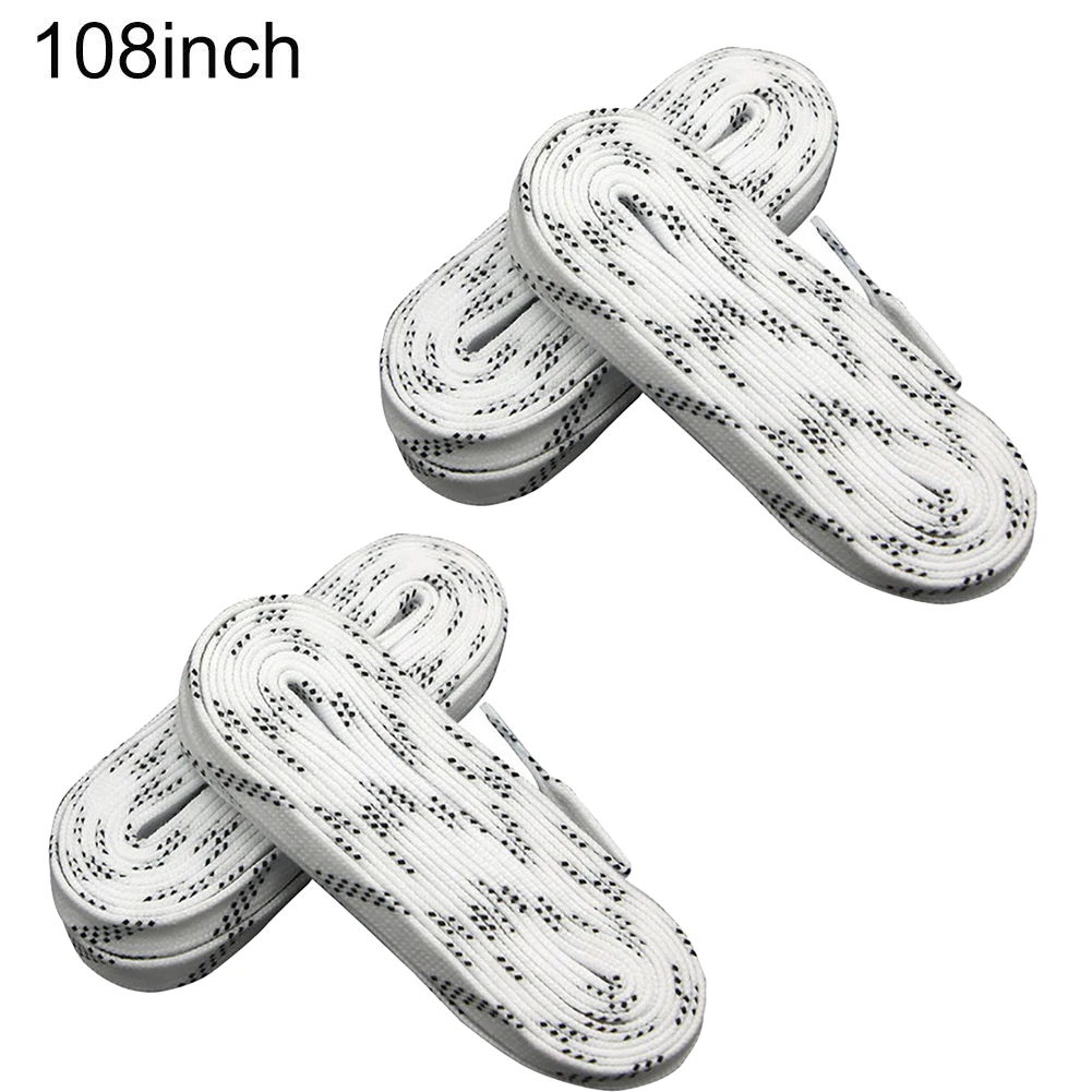 Skate Laces Molded Tip Waxed Hockey Skate Laces Set 4 Pairs 108 Long Suitable for Roller Skates and Hockey Skates
Skate Laces Molded Tip Waxed Hockey Skate Laces Set 4 Pairs 108 Long Suitable for Roller Skates and Hockey Skates