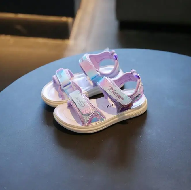 Kids Girls Sandals Soft Princess Sandals Lightweight Shining Print Baby Sport Shoes Comfortable Summer Kids Beach Sandals
Kids Girls Sandals Soft Princess Sandals Lightweight Shining Print Baby Sport Shoes Comfortable Summer Kids Beach Sandals