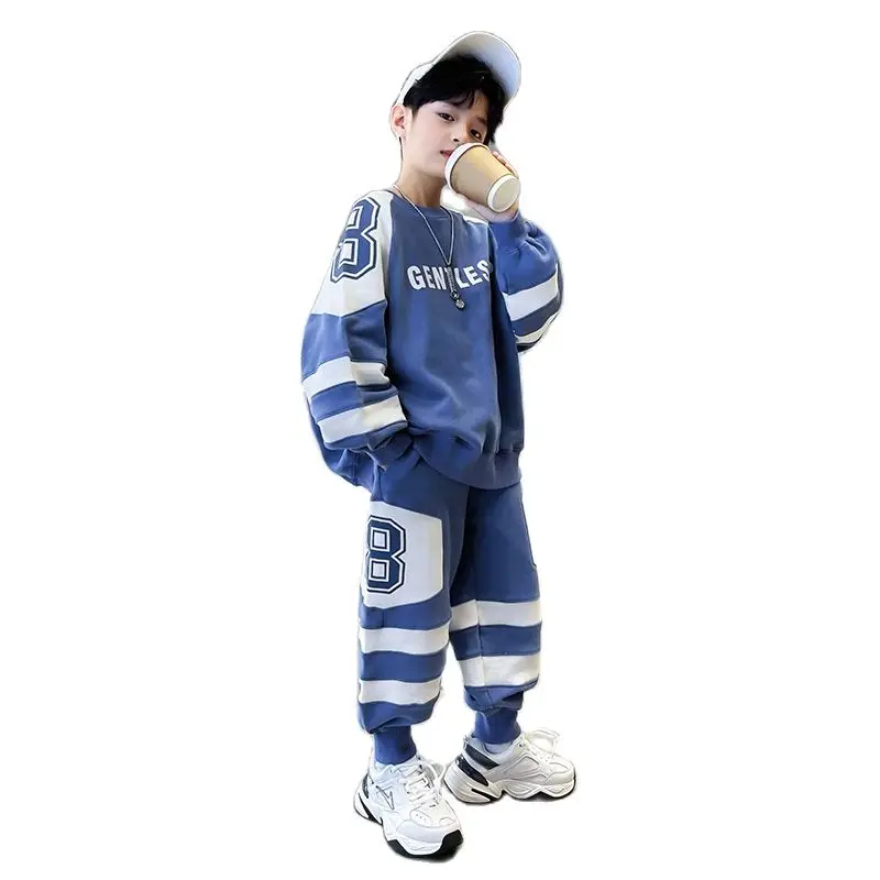 Fashion New Fall Clothes Boys Clothes Set Kids Clothes For Boys T-Shirt + Pants 2ps Baby Clothes Spring Autumn Casual Sweater
Fashion New Fall Clothes Boys Clothes Set Kids Clothes For Boys T-Shirt + Pants 2ps Baby Clothes Spring Autumn Casual Sweater