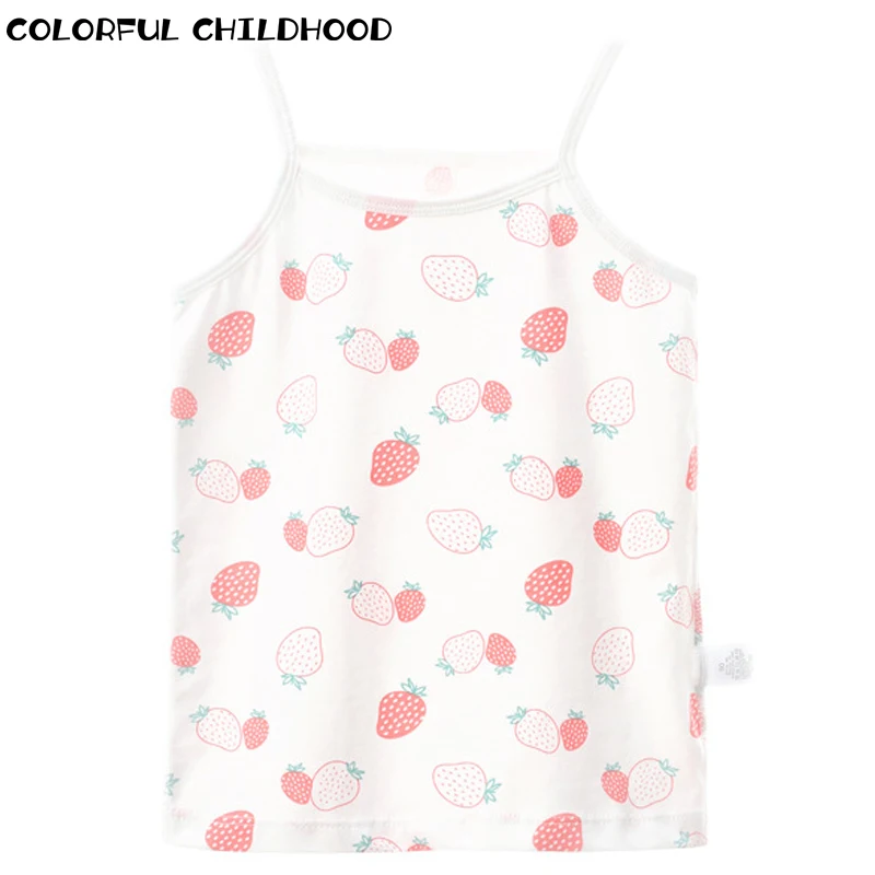 Colorful Childhood Girls Camisole Summer Cartoon Bottoming Shirt Girls Thin Pajamas children's Clothing 8715
Colorful Childhood Girls Camisole Summer Cartoon Bottoming Shirt Girls Thin Pajamas children's Clothing 8715