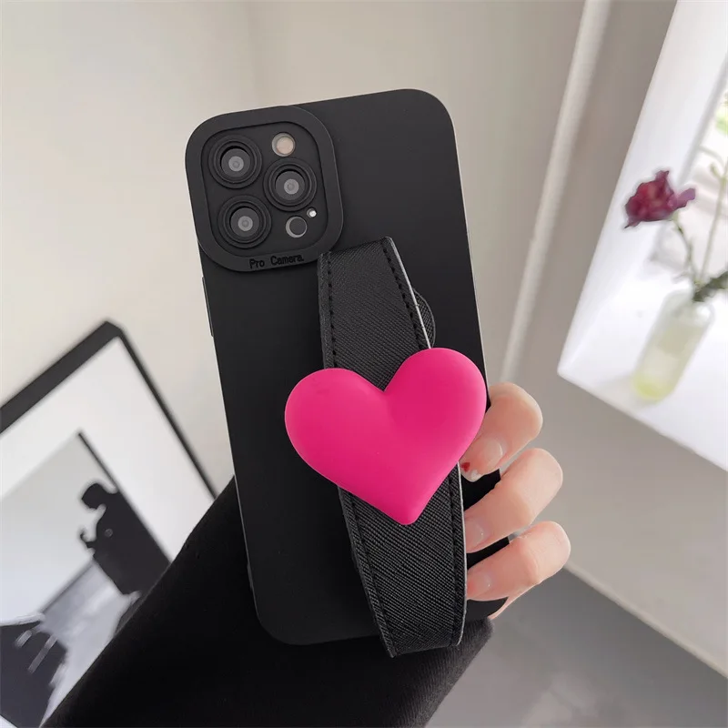 3D Cute Love Heart Wrsit Holder phone Case For Samsung Galaxy A72 A52 A32 A31 A41 A51 A71 A21S A12 Stand Soft Cover
3D Cute Love Heart Wrsit Holder phone Case For Samsung Galaxy A72 A52 A32 A31 A41 A51 A71 A21S A12 Stand Soft Cover