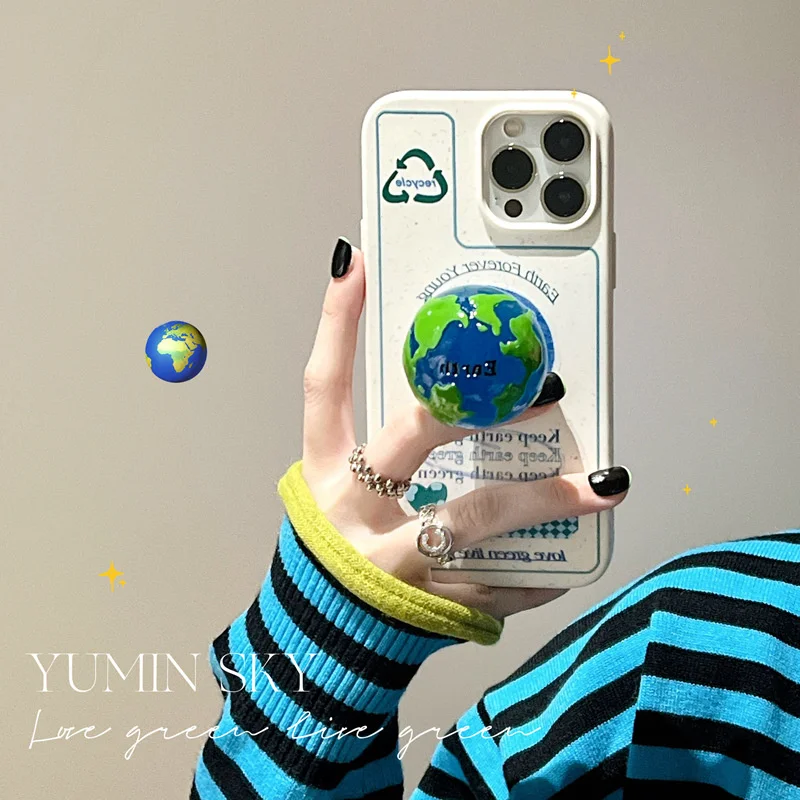 Creative earth bracket is suitable for iphone13promax Apple 12 / 11 mobile phone case XS three-dimensional XR fall proof 8 soft
Creative earth bracket is suitable for iphone13promax Apple 12 / 11 mobile phone case XS three-dimensional XR fall proof 8 soft