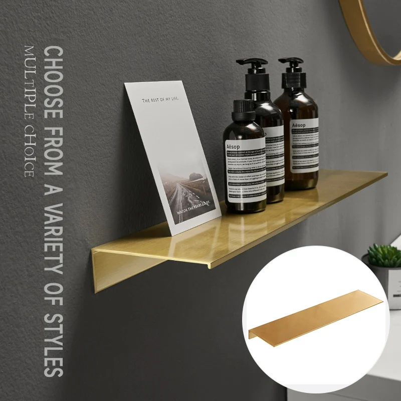 Aluminum Shelf Wall Mounted Tray for BathroomToiletries Storage Two Hanging Ways Kitchen Organization Shelf B99
Aluminum Shelf Wall Mounted Tray for BathroomToiletries Storage Two Hanging Ways Kitchen Organization Shelf B99