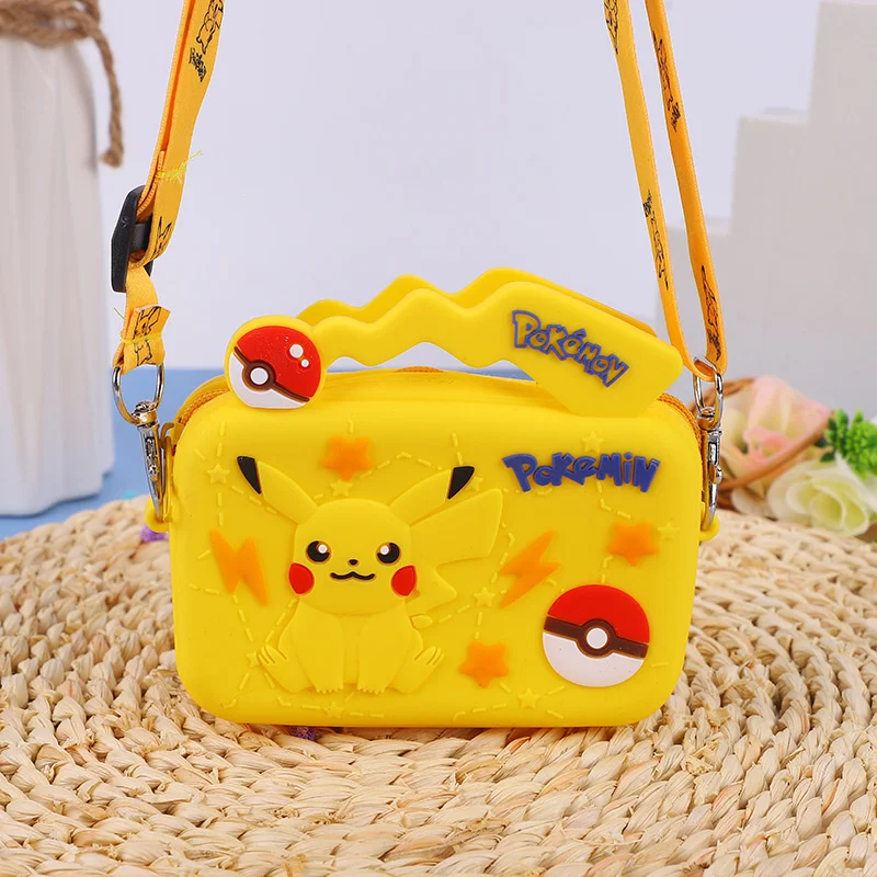 Pokemon Silicone Handbag Pressure Relief Backpack for Boy Girl Pikachu Bag Waterproof Mini Shoulder Bag Primary School Bag Gift
Pokemon Silicone Handbag Pressure Relief Backpack for Boy Girl Pikachu Bag Waterproof Mini Shoulder Bag Primary School Bag Gift