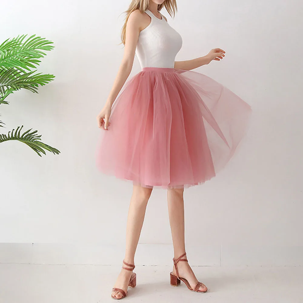5 Layers 65cm Summer Tutu Tulle Skirt Women Streetwear High Waist Ball Gown Skirts jupe rokken faldas
5 Layers 65cm Summer Tutu Tulle Skirt Women Streetwear High Waist Ball Gown Skirts jupe rokken faldas