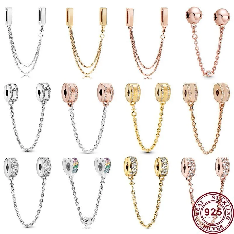 New Hot 925 Silver Exquisite Eternal Love Safety Chain Suitable For Women Original Bracelet High Quality Fashion Charm Jewelry
New Hot 925 Silver Exquisite Eternal Love Safety Chain Suitable For Women Original Bracelet High Quality Fashion Charm Jewelry
