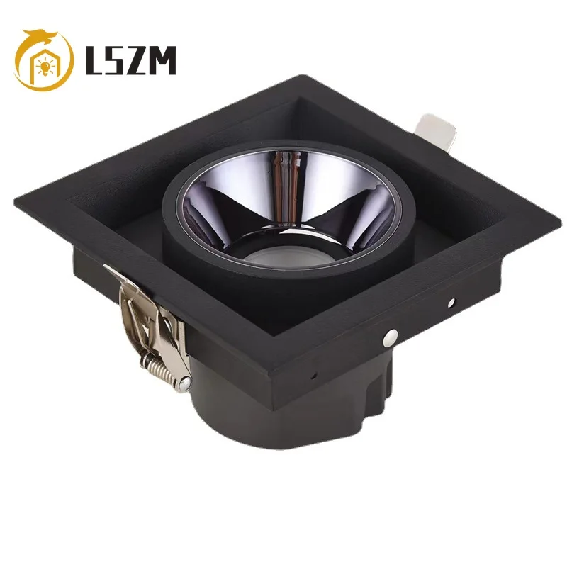 Square LED Downlight Adjustable Angle LED Spotlight Embedded LED Grille Light Anti-glare LED Wall Washer Light Hallway Bedroom
Square LED Downlight Adjustable Angle LED Spotlight Embedded LED Grille Light Anti-glare LED Wall Washer Light Hallway Bedroom