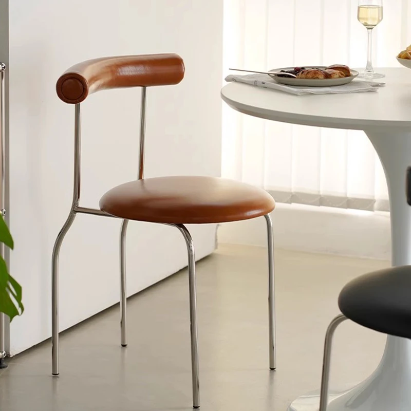 Nordic Creative Stainless Steel Dining Chair Restaurant Modern Kitchen Dining Chair Simple Back Cadeira Home Furniture WKDC
Nordic Creative Stainless Steel Dining Chair Restaurant Modern Kitchen Dining Chair Simple Back Cadeira Home Furniture WKDC