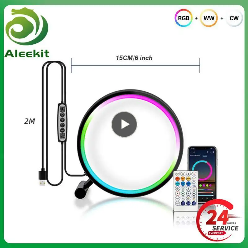 E-sports Table Lamp Dimming App Control Broadcast Light Ring Game Desktop Bar Live Desk Lamp Night Light Lighting Lamps Rgb
E-sports Table Lamp Dimming App Control Broadcast Light Ring Game Desktop Bar Live Desk Lamp Night Light Lighting Lamps Rgb