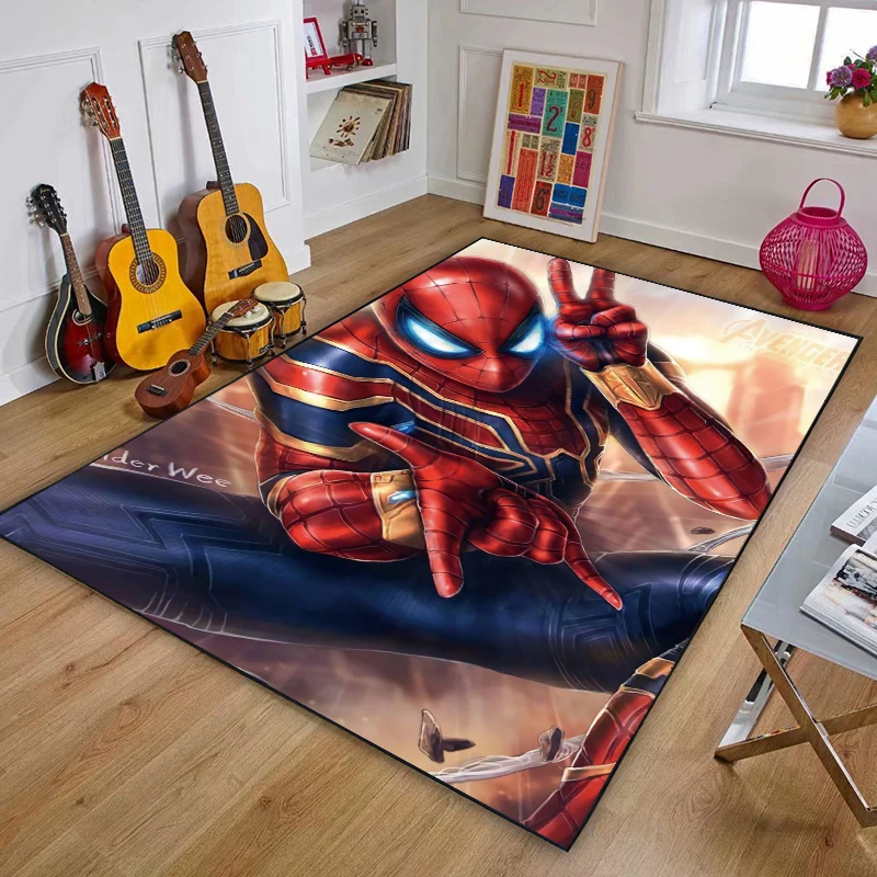 Disney Spiderman Rug Kids Boys Spiderman Door Mat Children's Playmat Rug Captain America Carpet for Living Room Non-slip Floor
Disney Spiderman Rug Kids Boys Spiderman Door Mat Children's Playmat Rug Captain America Carpet for Living Room Non-slip Floor
