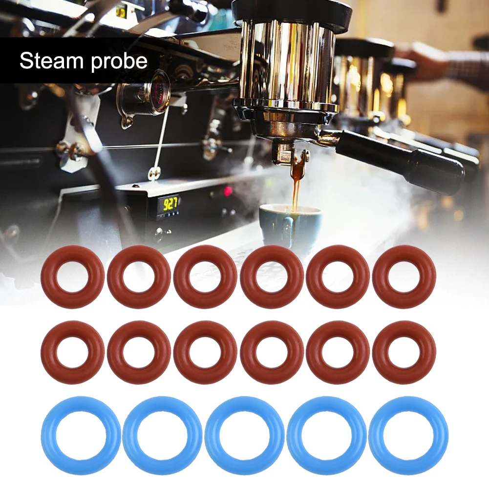 17 Pcs Coffee Machine O-ring For Breville Rich 9 Series Coffee Machine Flexible Connection Tube O-Ring Steam Probe Replacement
17 Pcs Coffee Machine O-ring For Breville Rich 9 Series Coffee Machine Flexible Connection Tube O-Ring Steam Probe Replacement