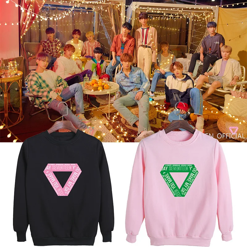 SEVENTEEN Pullovers YOU MAKE MY DAY Album Sweatshirts THE8 VERNON S.COUPS JOSHUA JEONGHAN JUN MINGYU HOSHI WONWOO Hoodies
SEVENTEEN Pullovers YOU MAKE MY DAY Album Sweatshirts THE8 VERNON S.COUPS JOSHUA JEONGHAN JUN MINGYU HOSHI WONWOO Hoodies