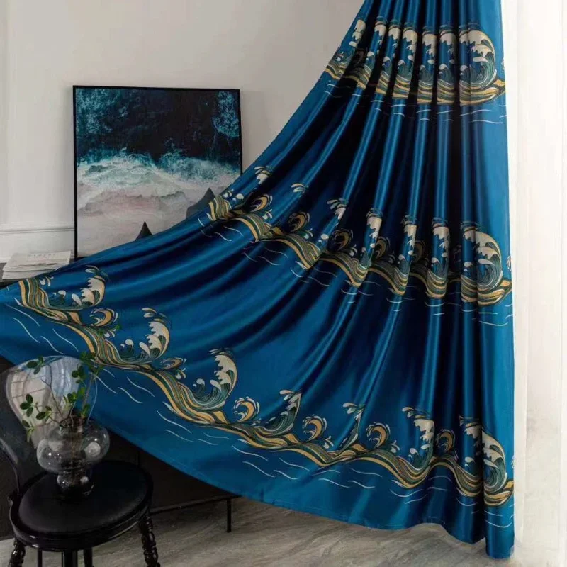 Новинка, высококачественные роскошные жаккардовые шторы в китайском стиле с высокой точностью, волнистые тканевые занавески с высоким затенением для гостиной
Новинка, высококачественные роскошные жаккардовые шторы в китайском стиле с высокой точностью, волнистые тканевые занавески с высоким затенением для гостиной