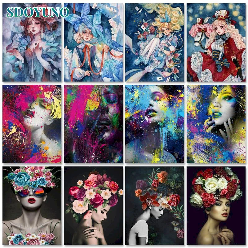 SDOYUNO Interior Painting by numbers Figure Handpainted Canvas painting Women DIY Paint by numbers For Adults Home decor
SDOYUNO Interior Painting by numbers Figure Handpainted Canvas painting Women DIY Paint by numbers For Adults Home decor