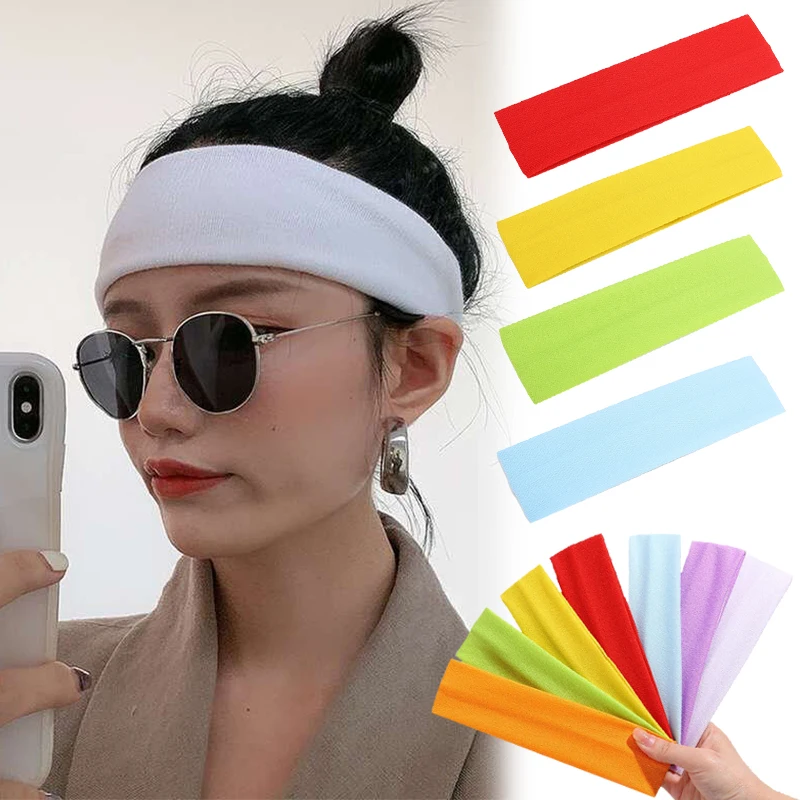 New Solid Color Elastic Headbands for Women Men Unisex Fashion Multicolor Outdoor Sports Running Fitness Basketball Hair Bands
New Solid Color Elastic Headbands for Women Men Unisex Fashion Multicolor Outdoor Sports Running Fitness Basketball Hair Bands