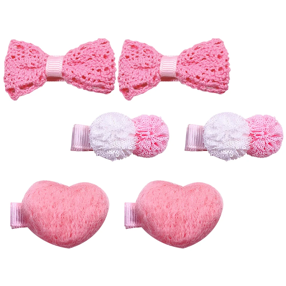 3 Pairs Hair Clips Women Bow Hair Pin Heart Hair Barrette Cute Hair Accessories for Party
3 Pairs Hair Clips Women Bow Hair Pin Heart Hair Barrette Cute Hair Accessories for Party