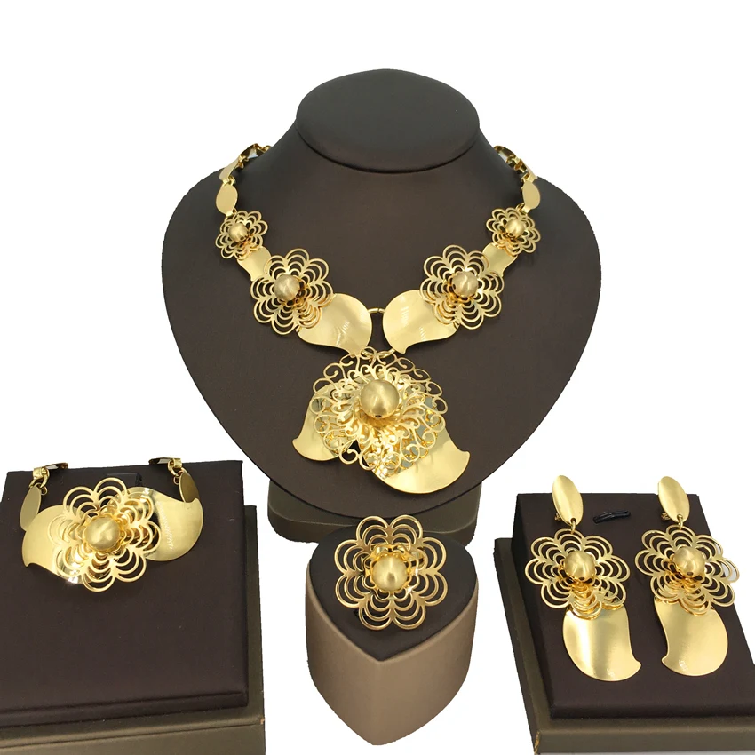 Yuminglai Dubai Jewelry Set 18 k Gold Jewelry Brazilian gold jewelry Italian Gold Jewelry Set FHK13625
Yuminglai Dubai Jewelry Set 18 k Gold Jewelry Brazilian gold jewelry Italian Gold Jewelry Set FHK13625