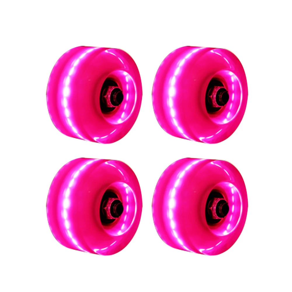 4pcs Sliding Skating Double Row With BankRoll Bearings Light Up PU For Adults Kids Led Outdoor Transparent Roller Skate Wheels
4pcs Sliding Skating Double Row With BankRoll Bearings Light Up PU For Adults Kids Led Outdoor Transparent Roller Skate Wheels