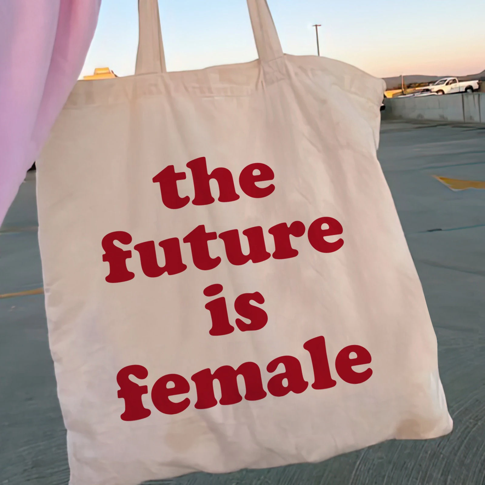 The future is famale Women Shopper Aesthetic Canvas Shopper Bag girl handbag Tote Shoulder Lady Bag Fashion Large Capacity bags
The future is famale Women Shopper Aesthetic Canvas Shopper Bag girl handbag Tote Shoulder Lady Bag Fashion Large Capacity bags