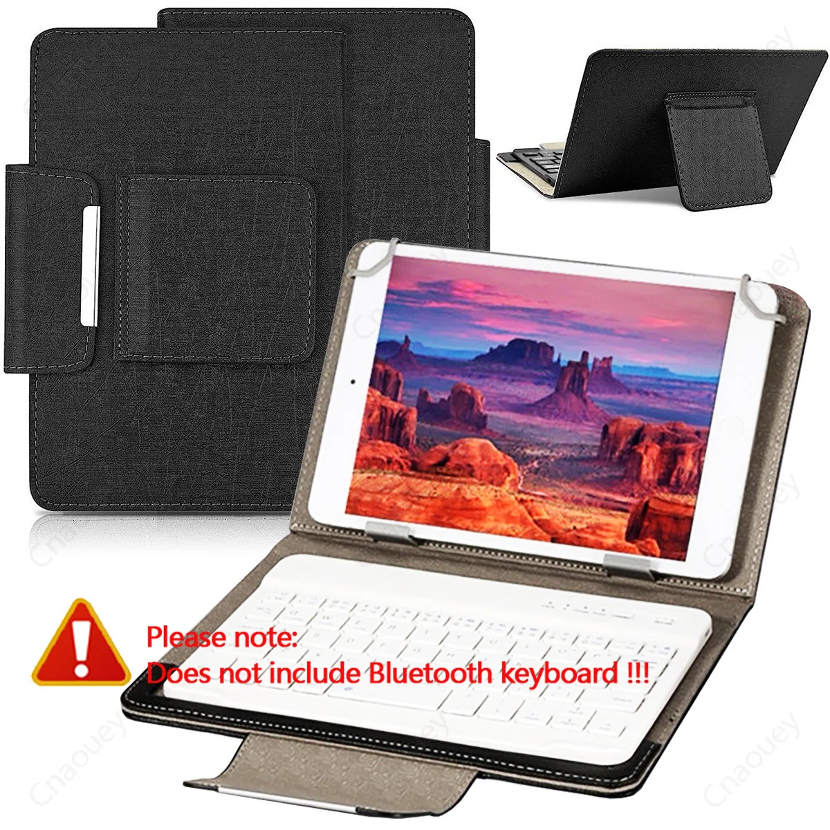 Universal Folio Case for 7 8 9 10" Tablet PU Leather Stand Protective Cover Hard PC Back Detachable wireless Bluetooth keyboard
Universal Folio Case for 7 8 9 10" Tablet PU Leather Stand Protective Cover Hard PC Back Detachable wireless Bluetooth keyboard