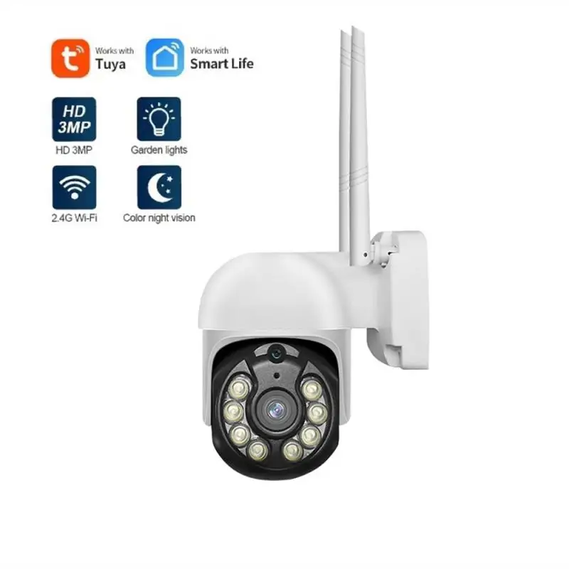 Tuya WiFi 3MP Waterproof Security IP Camera Surveillance Camera AI Human Detect Wireless Camera Smart Life App Control
Tuya WiFi 3MP Waterproof Security IP Camera Surveillance Camera AI Human Detect Wireless Camera Smart Life App Control