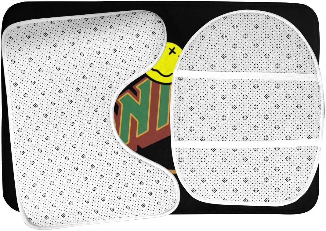 Seattle Super-So-Nics So-Nics 3 Piece Set Bath Mat Set, non-Slip Bathroom Mats Set/Bathroom Rugs/Contour Mat/Toilet Cover
Seattle Super-So-Nics So-Nics 3 Piece Set Bath Mat Set, non-Slip Bathroom Mats Set/Bathroom Rugs/Contour Mat/Toilet Cover