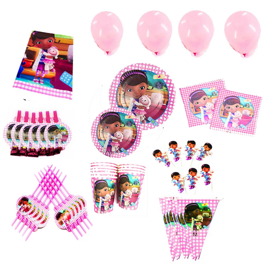 Doc McStuffins Baby Shower Cups Straws Plates Decorations Little Doctor Theme Birthday Party Anniversaire Navidad Tableware
Doc McStuffins Baby Shower Cups Straws Plates Decorations Little Doctor Theme Birthday Party Anniversaire Navidad Tableware