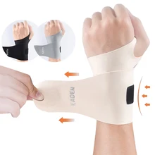 1Pcs Adjustable Thin Compression Wrist Guard Sprain Wrist Brace Tendon Sheath Pain For Men Women Wrist Exercise Safety Support
