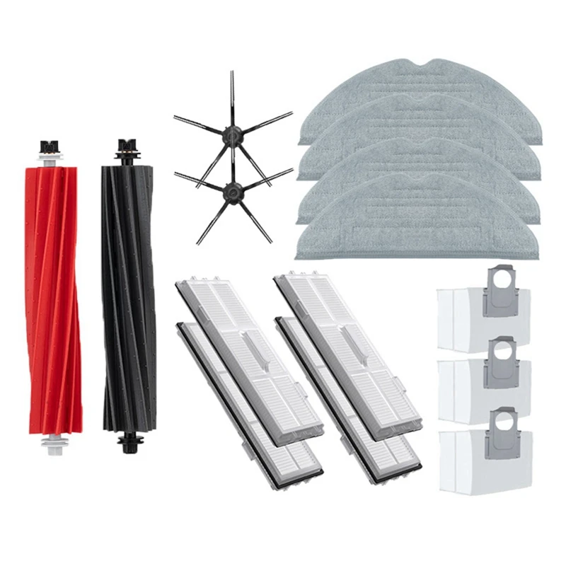 Accessories For Roborock S8+ S8 S8 Pro Ultra Duo Roller Main Side Brushes Mop Cloths HEPA Filters Dust Bags Spare Parts
Accessories For Roborock S8+ S8 S8 Pro Ultra Duo Roller Main Side Brushes Mop Cloths HEPA Filters Dust Bags Spare Parts