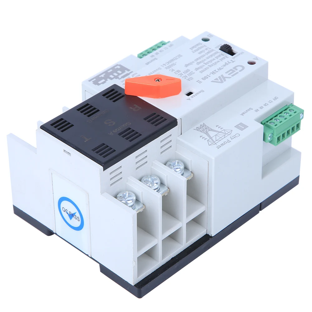 W2R-63A Dual Power Supply Transfer Switch 3P 63A Electrical Selector Switches dual-power
W2R-63A Dual Power Supply Transfer Switch 3P 63A Electrical Selector Switches dual-power