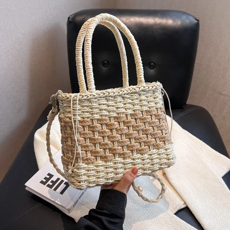 Straw Bags for Women 2023 Summer Hand-Woven Rattan Shoulder Bag Handmade Woven Purse Wicker Beach Bag Bohemia Bali Handbag bolso
Straw Bags for Women 2023 Summer Hand-Woven Rattan Shoulder Bag Handmade Woven Purse Wicker Beach Bag Bohemia Bali Handbag bolso