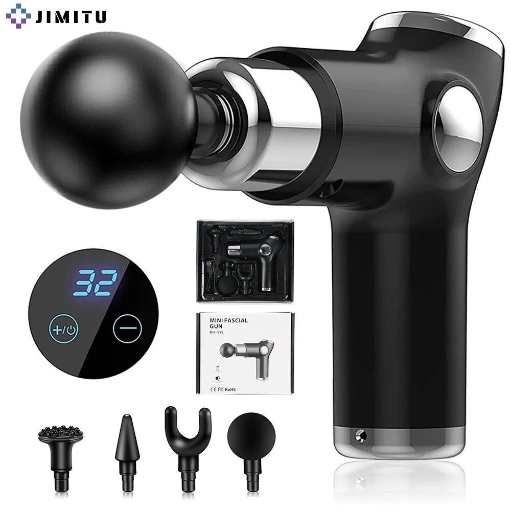 Массажный пистолет с сенсорным экраном и ЖК-экраном
Массажный пистолет с сенсорным экраном и ЖК-экраном