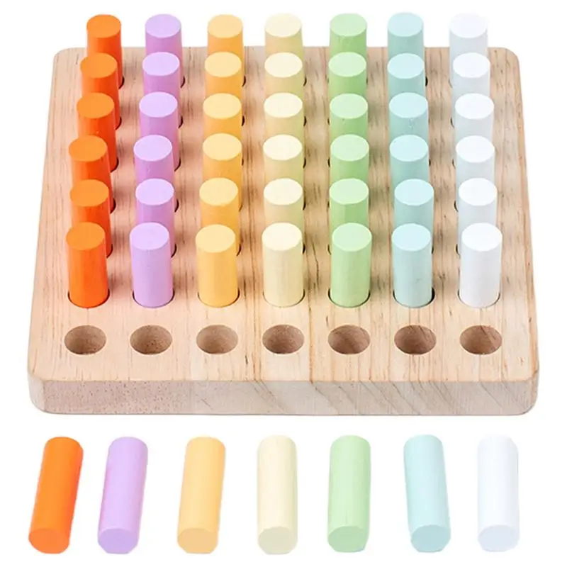 Деревянная сортировка, набор спичек, цветная игра-брусок, игрушки-бруски Монтессори, игрушки-бруски, игровая доска, подарки для детей 1-3 лет
Деревянная сортировка, набор спичек, цветная игра-брусок, игрушки-бруски Монтессори, игрушки-бруски, игровая доска, подарки для детей 1-3 лет