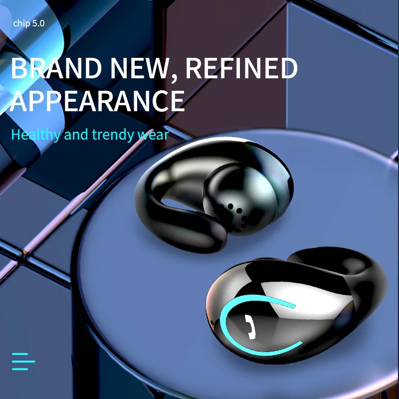 Bluetooth Headset Single Ear Non-In-Ear Clip-on Stereo Cool Wireless Smartphone WaterproofNoise-CancelingSportsUltra-LongStandby
Bluetooth Headset Single Ear Non-In-Ear Clip-on Stereo Cool Wireless Smartphone WaterproofNoise-CancelingSportsUltra-LongStandby