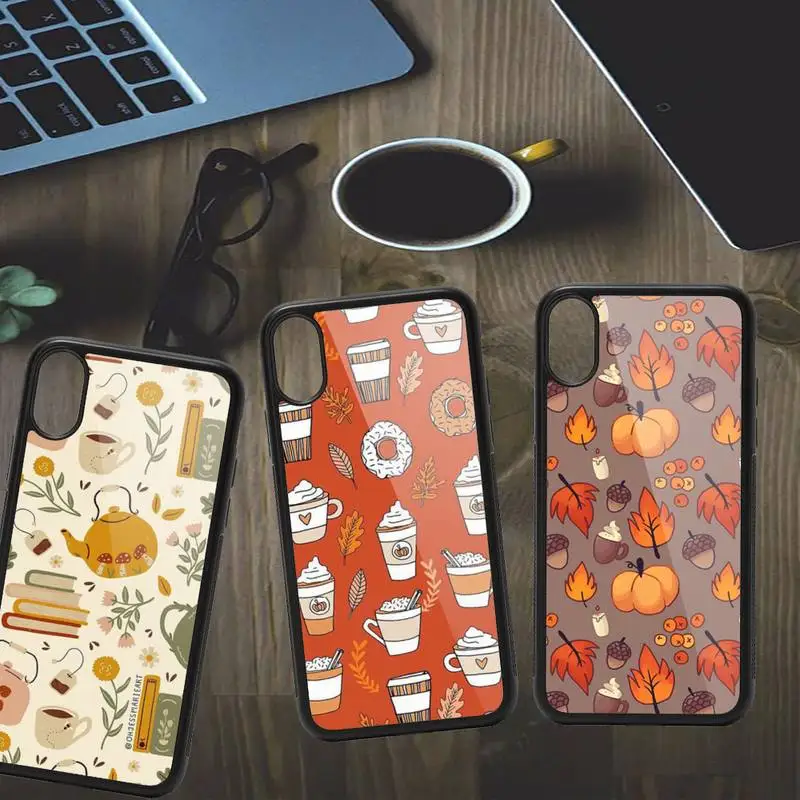 Happy Autumn Maple leaf Pumpkin Cat fall Phone Case PC for iPhone 11 12 13 pro XS MAX 8 7 6 6S Plus X XR Luxury shell funda
Happy Autumn Maple leaf Pumpkin Cat fall Phone Case PC for iPhone 11 12 13 pro XS MAX 8 7 6 6S Plus X XR Luxury shell funda