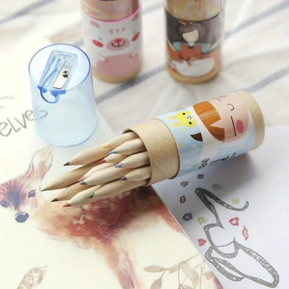 Цветные карандаши The Cute Mini 12 цветов
Цветные карандаши The Cute Mini 12 цветов