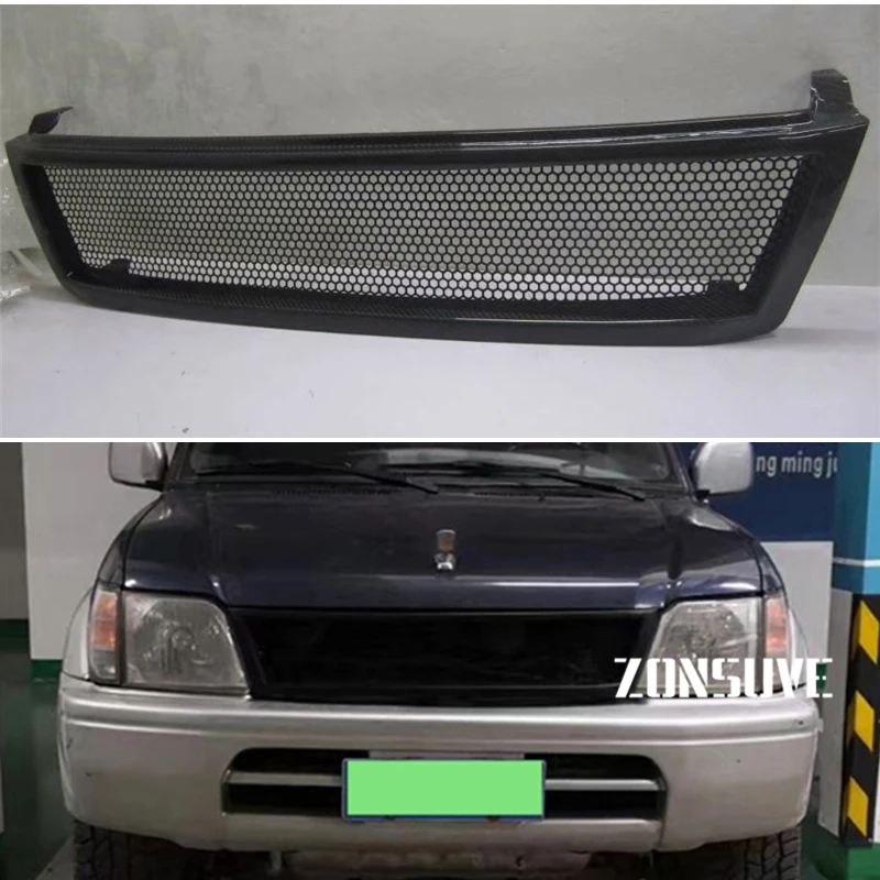 Передний гоночный решетчатый гриль для Toyota Land Cruiser Prado LC90 LC95 2700 3400 комплект аксессуаров из углеродного волокна матовый черный
Передний гоночный решетчатый гриль для Toyota Land Cruiser Prado LC90 LC95 2700 3400 комплект аксессуаров из углеродного волокна матовый черный