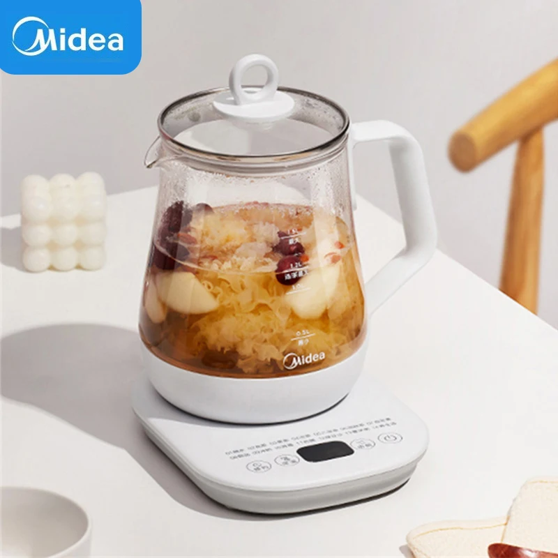 Электрический чайник Midea емкостью 1,5 л, многофункциональная электрическая плита, стеклянный чайник, бытовая техника, маленький портативный чайник
Электрический чайник Midea емкостью 1,5 л, многофункциональная электрическая плита, стеклянный чайник, бытовая техника, маленький портативный чайник